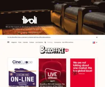 Boxofficemagazine.com(Boxoffice) Screenshot