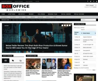 BoxofficeWorldwide.com(Box office worldwide) Screenshot