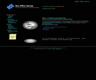 Boxofficexpress.com(Box office management and ticketing system) Screenshot