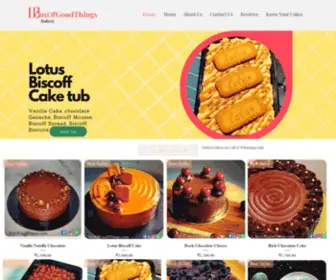 Boxofgoodthings.com(Fresh cakes & cupcakes home delivered in mumbai) Screenshot