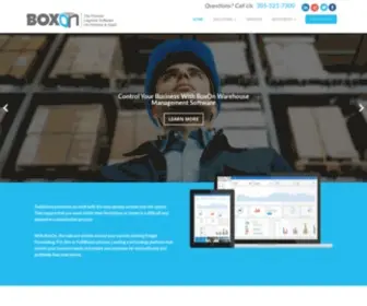 Boxonlogistics.com(BoxOn Logistics management software) Screenshot