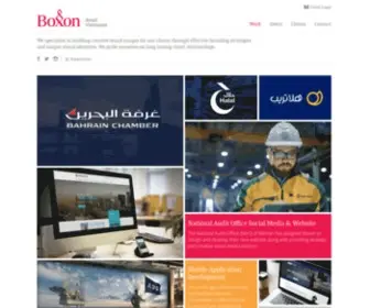 Boxonvision.com(Boxon Brand Visionaries) Screenshot