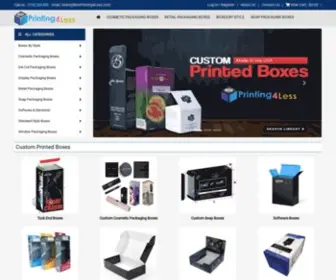 Boxprinting4Less.com(Custom Printed Boxes) Screenshot