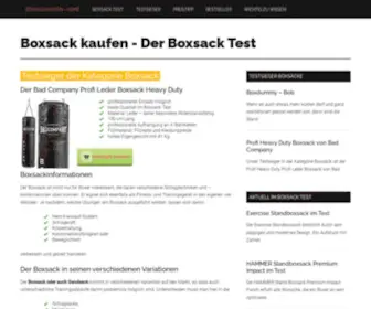 Boxsack-Kaufen.net(Boxsack kaufen) Screenshot