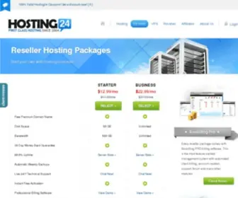 Boxsecured.com(Unlimited Reseller Hosting Plans with WHM and cPanel on Hosting24) Screenshot