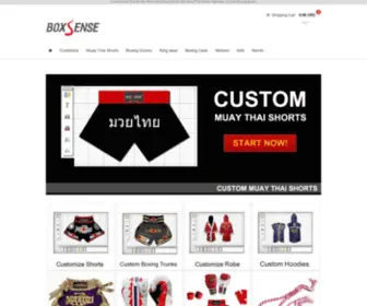 Boxsensegear.com(Boxsensegear) Screenshot