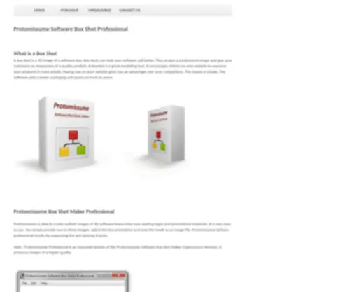 Boxshot.org(Protomissume Software Box Shot Professional) Screenshot