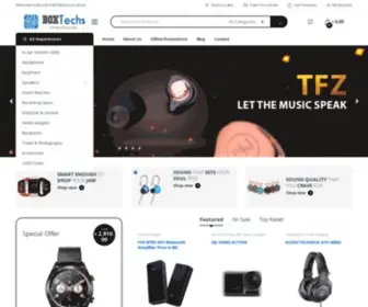 Boxtechs.com.bd(An Online Shopping Market Place of Bangladesh) Screenshot