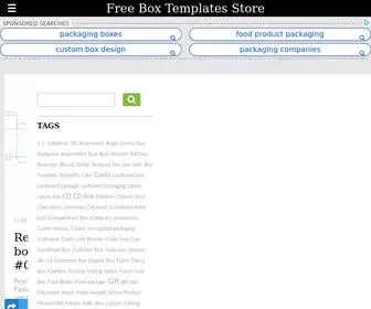 Boxtemplatesstore.com(Free packaging box templates store) Screenshot
