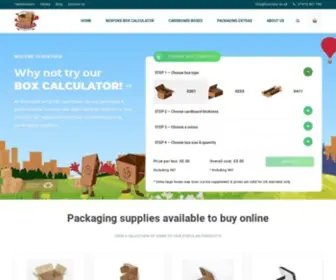 Boxtopia.co.uk(Custom Cardboard Boxes & Bespoke Packaging) Screenshot