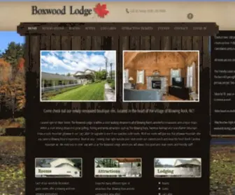 Boxwoodlodge.com(Boxwood Lodge) Screenshot