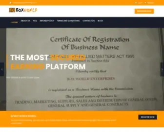 Boxworldinfinity.com(Box World) Screenshot