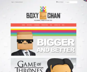 Boxychan.com(The original themed mystery box) Screenshot