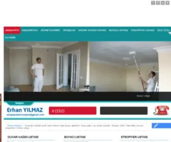 Boyacinbenim.com(Duvar çıtası) Screenshot