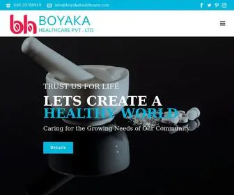 Boyakahealthcare.com(Boyaka Healthcare PVT LTD) Screenshot