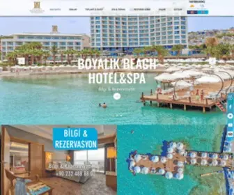 Boyalikbeachcesme.com(Çeşme) Screenshot