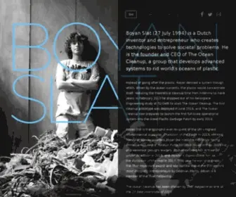 Boyanslat.com(Founder and CEO of The Ocean Cleanup) Screenshot