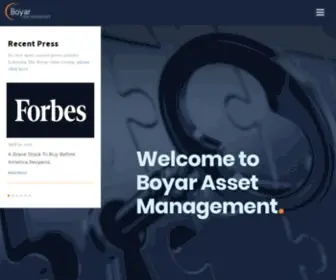 Boyarassetmanagement.com(Boyar Asset Management) Screenshot