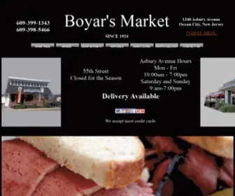 Boyarsmarket.com(BOYARS MARKET) Screenshot