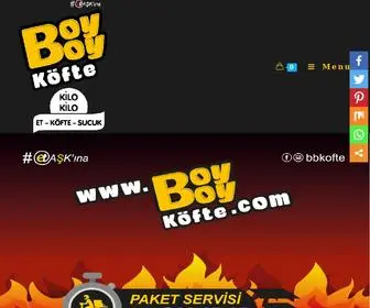 Boyboykofte.com(Boy Boy Köfte) Screenshot