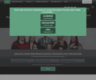 Boycechiropractic.com(Boyce Chiropractic) Screenshot