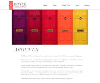 Boycefamilyoffice.com(BOYCE Family Office) Screenshot