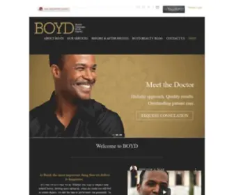 Boydbeauty.com(Boyd Beauty) Screenshot