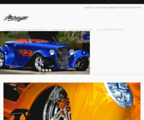 Boydcoddingtonsgarage.com(Boyd Coddington's Garage) Screenshot