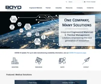 Boydcorp.com(Trusted Innovation) Screenshot