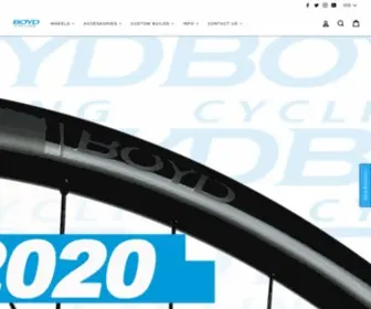 Boydcycling.com(Boyd Cycling) Screenshot