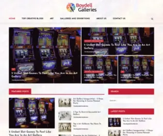 Boydellgalleries.co.uk(The Boydell Galleries) Screenshot