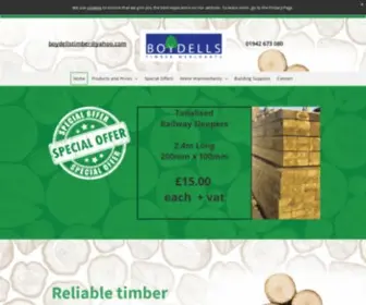 Boydellstimber.co.uk(Timber suppliers) Screenshot