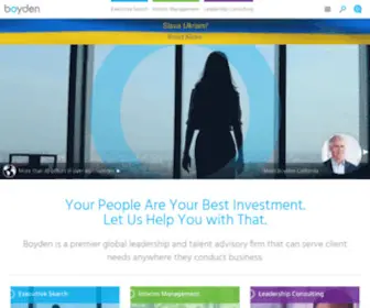 Boyden.com(Executive Search) Screenshot