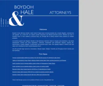 Boydohale.com(Greensboro North Carolina (NC)) Screenshot