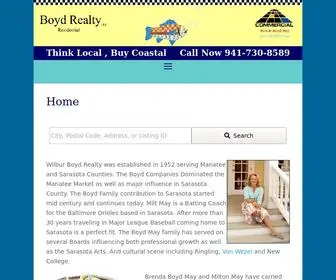 Boydrealty.com(Boyd Realty) Screenshot