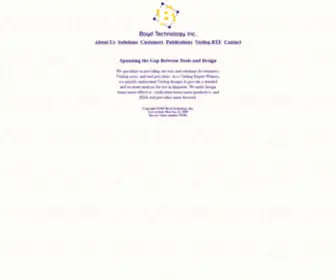 Boydtechinc.com(Boyd Technology) Screenshot