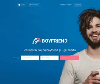 Boyfriend.pl(Portal dla gejów) Screenshot