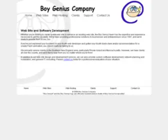 Boygenius.com(Web site) Screenshot