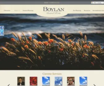 Boylanfh.com(Boylan Funeral Home) Screenshot