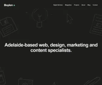 Boylen.com.au(Web, Design, & Digital Strategy in Adelaide) Screenshot