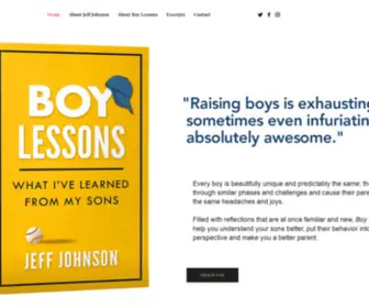 Boylessons.org(Home) Screenshot