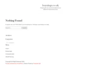 Boynings.co.uk(boynings) Screenshot