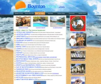 Boyntonbeach.com(Complete Guide to Boynton Beach) Screenshot