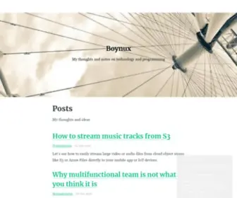 Boynux.com(Boynux) Screenshot
