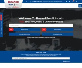 Bozardford.com(Ford Lincoln Jacksonville) Screenshot