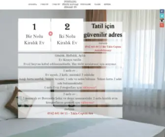 BozcaadaevPansiyon.com(Bozcaada Kiralık Ev) Screenshot