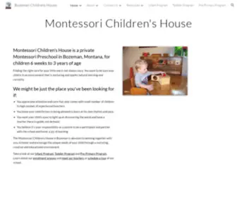 Bozemanchildrenshouse.com(Bozeman Childrens House) Screenshot