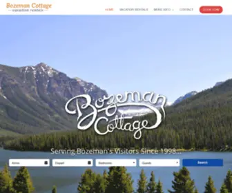 Bozemancottage.com(Bozeman Cottage Vacation Rentals) Screenshot