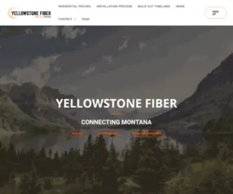 Bozemanfiber.com(Yellowstone Fiber Connecting Montana) Screenshot