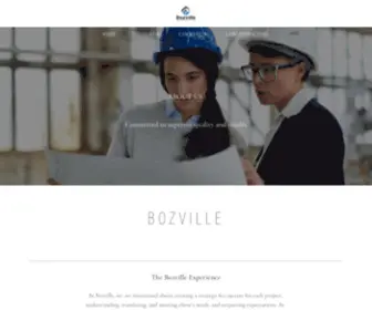 Bozvilleconstruction.com(Bozville Construction) Screenshot